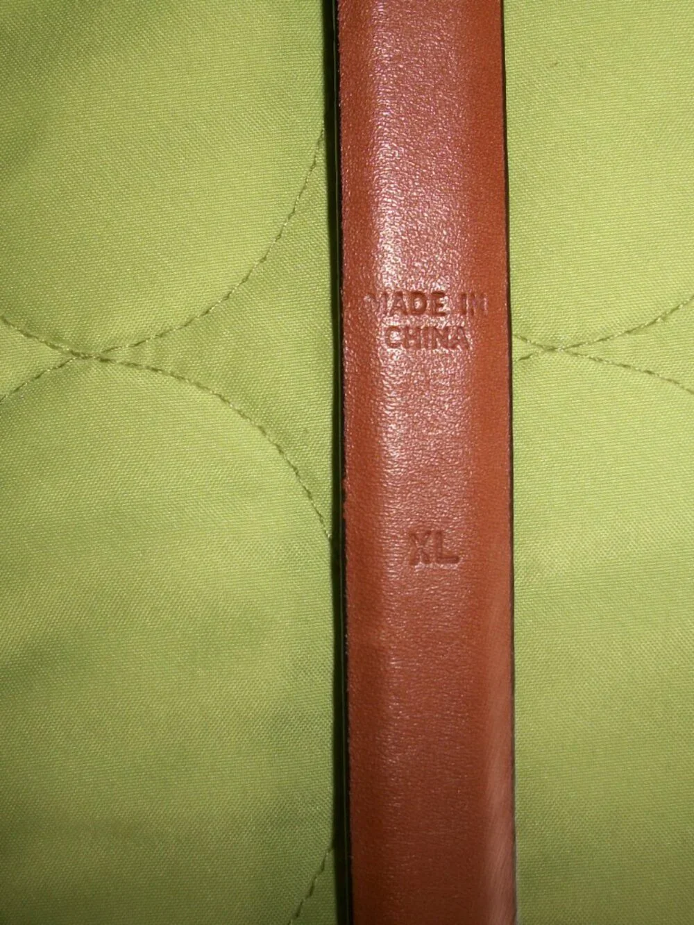 Ralph Lauren Black Leather Belt Size XL